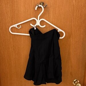 Black Reformation Flounce Skirt